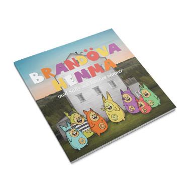 Barnbok Brandöva hemma