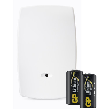 Batteripaket (2 st), Glaskrossdetektor, Domonial