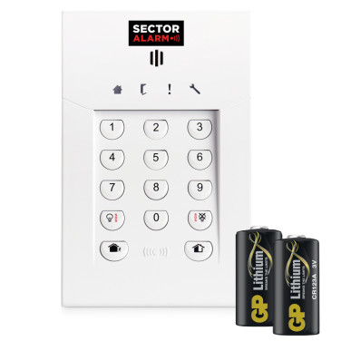 Batteripaket (2 st), Manöverpanel, Domonial