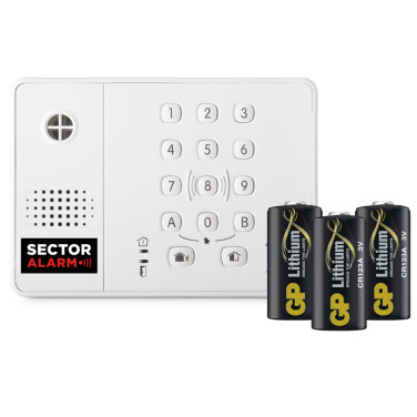Batteripaket (3 st), Manöverpanel, Domonial