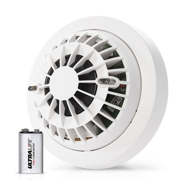 Batteri, Rökdetektor (9V), Visonic